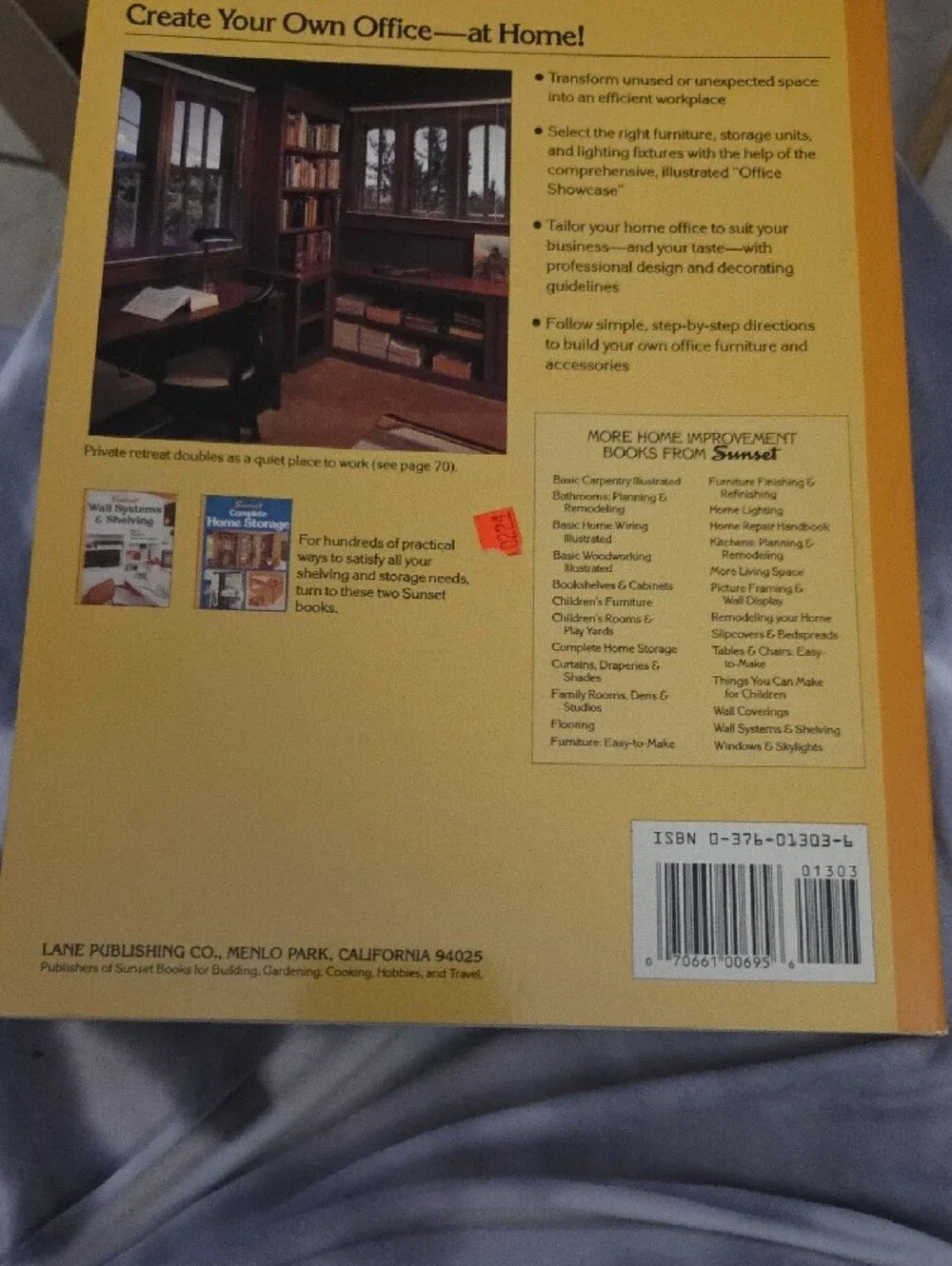 Red Office Chair Notebook - Home Offices Workspaces Cover 1986